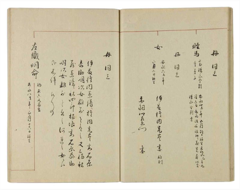 諸士系譜　巻之12　い之部12 - ページ 33