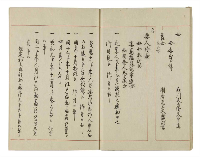 諸士系譜　巻之15　い之部15 - ページ 21
