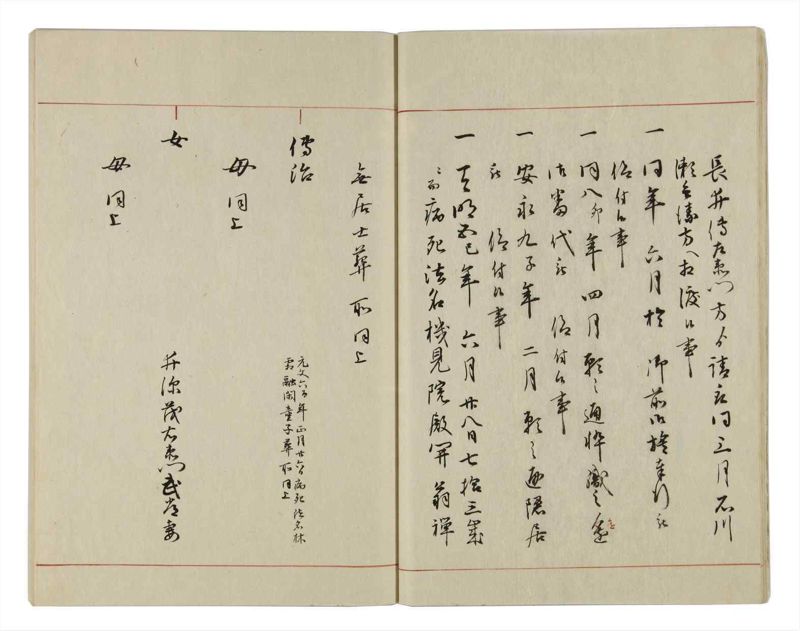 諸士系譜　巻之16　い之部16 - ページ 17