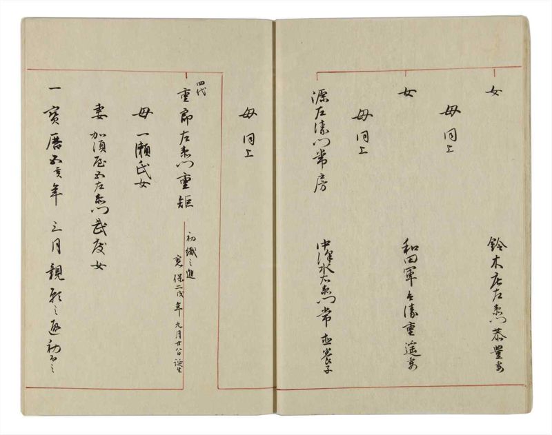 諸士系譜　巻之16　い之部16 - ページ 18