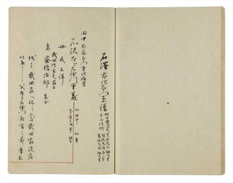 諸士系譜　巻之16　い之部16 - ページ 33