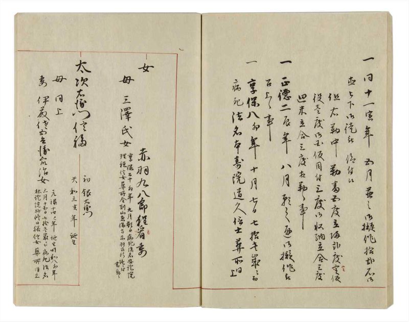 諸士系譜　巻之16　い之部16 - ページ 40