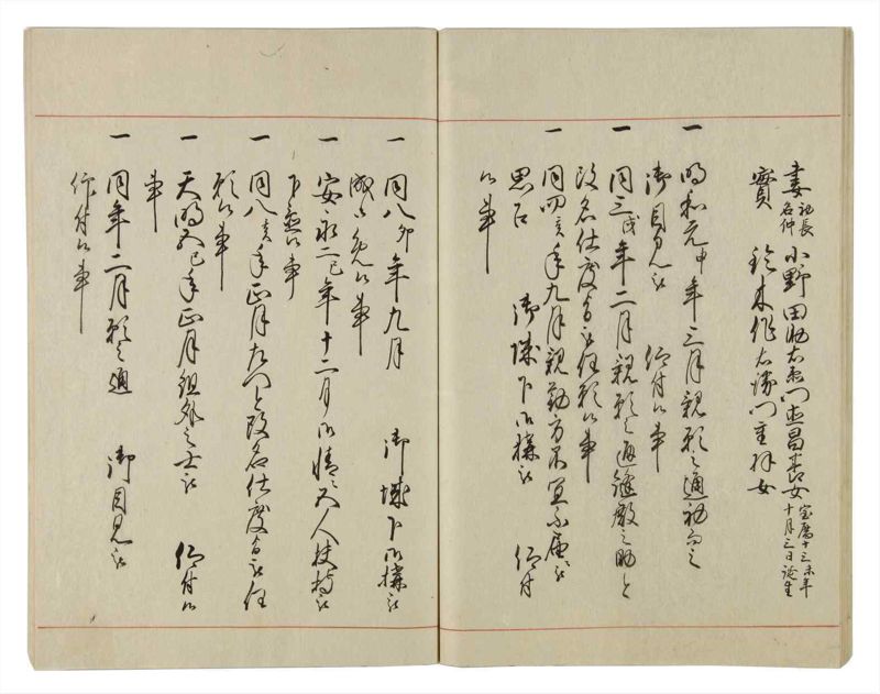 諸士系譜　巻之21　い之部21 - ページ 33