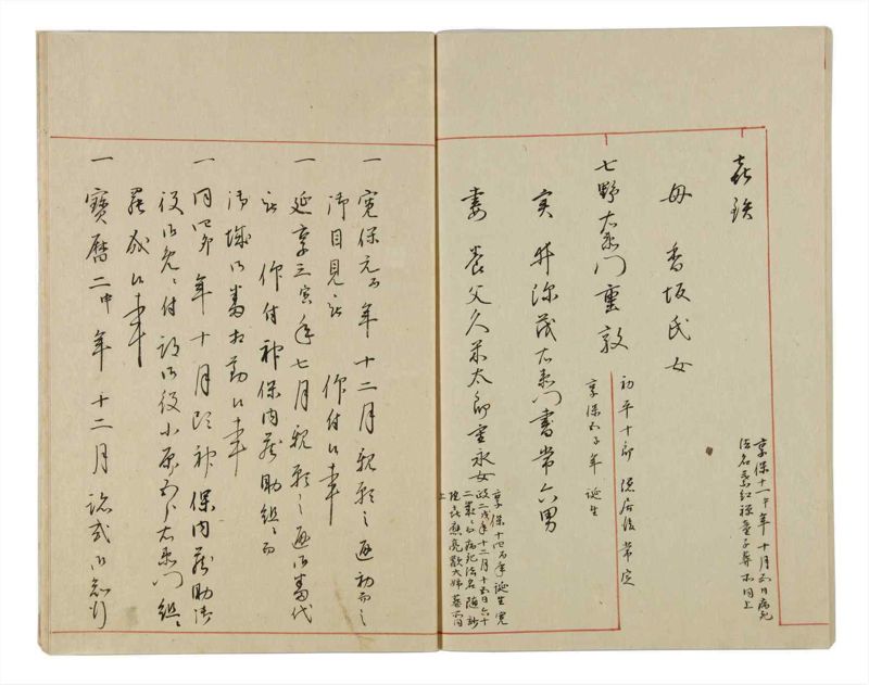 諸士系譜　巻之22　い之部22 - ページ 64