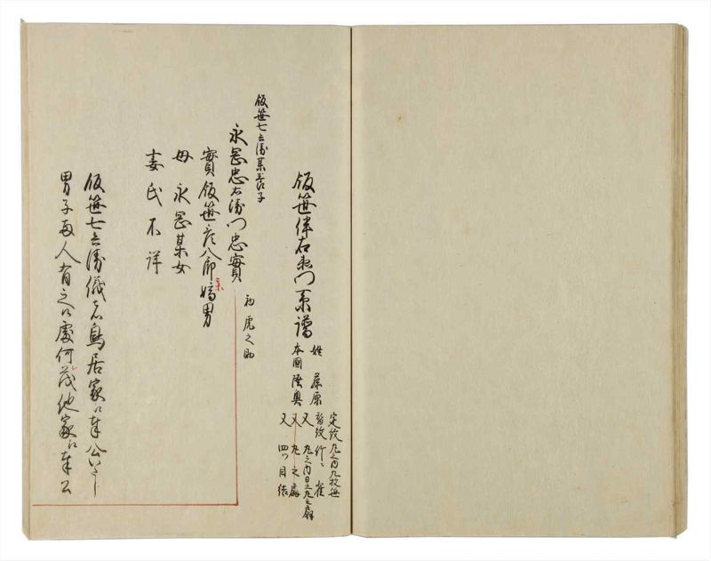 諸士系譜　巻之24　い之部24 - ページ 45
