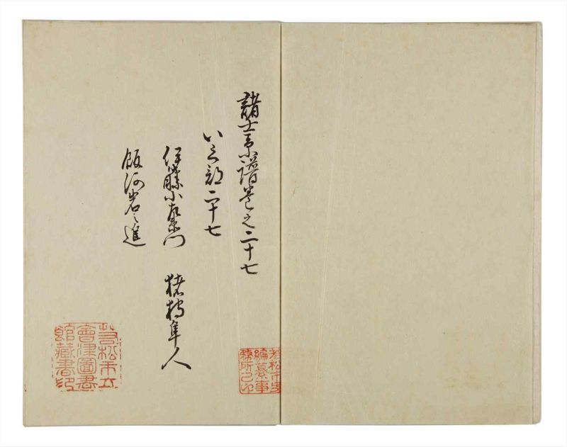 諸士系譜　巻之27　い之部27 - ページ 3
