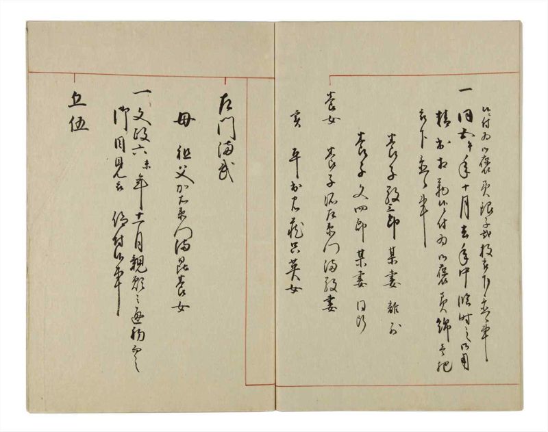 諸士系譜　巻之29　い之部29 - ページ 64