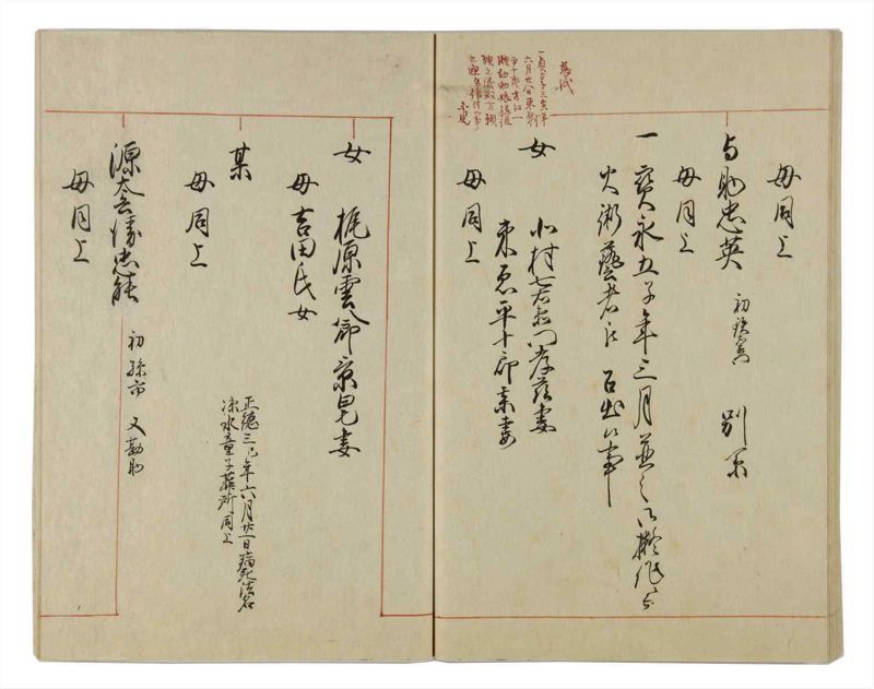 諸士系譜　巻之30　い之部30 - ページ 55