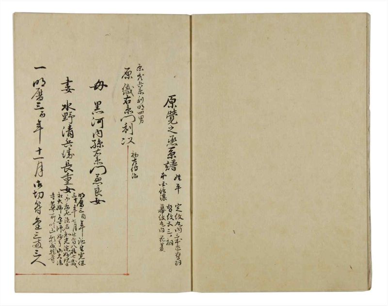 諸士系譜　巻之34　は之部2 - ページ 4