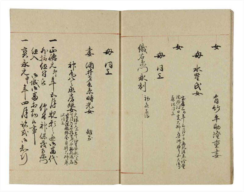 諸士系譜　巻之34　は之部2 - ページ 8