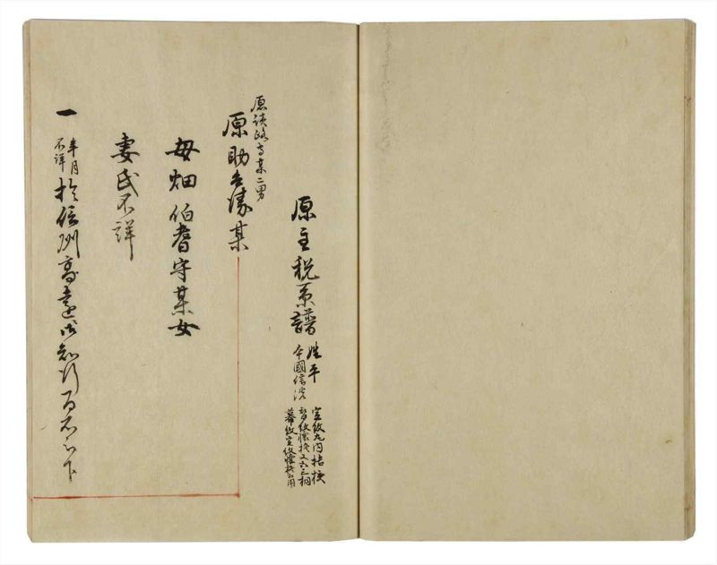 諸士系譜　巻之34　は之部2 - ページ 35