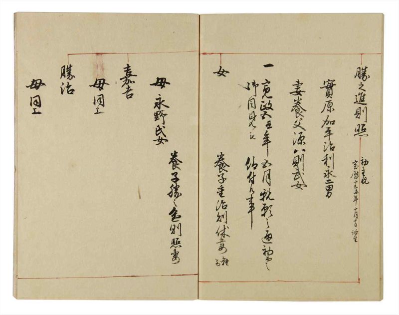 諸士系譜　巻之34　は之部2 - ページ 58