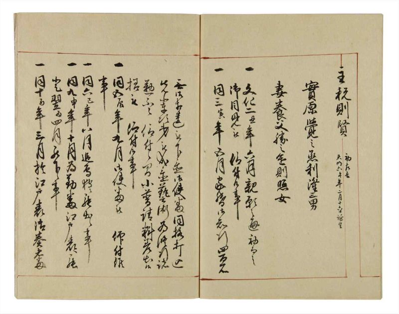 諸士系譜　巻之34　は之部2 - ページ 59