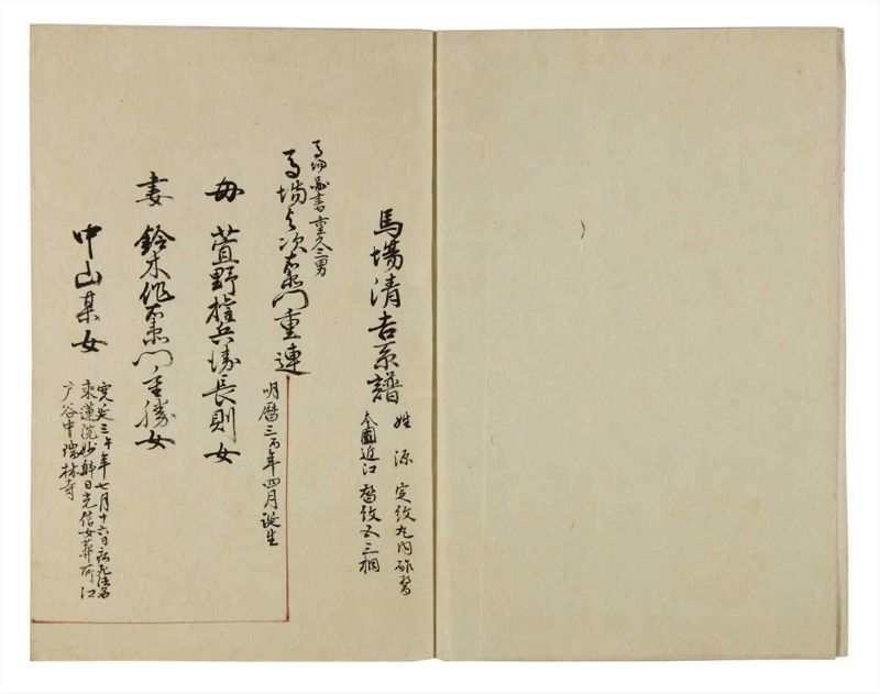 諸士系譜　巻之35　は之部3 - ページ 4