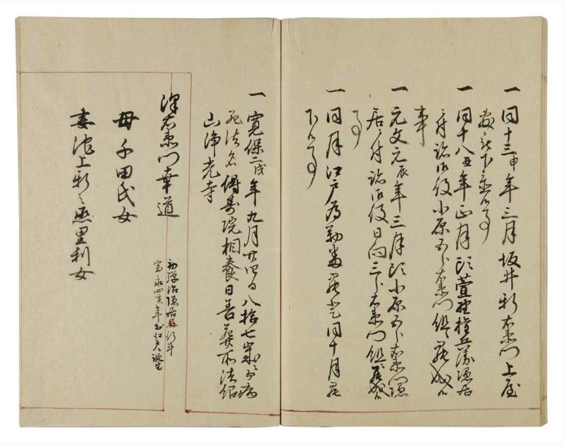 諸士系譜　巻之35　は之部3 - ページ 50
