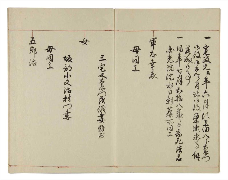 諸士系譜　巻之35　は之部3 - ページ 54