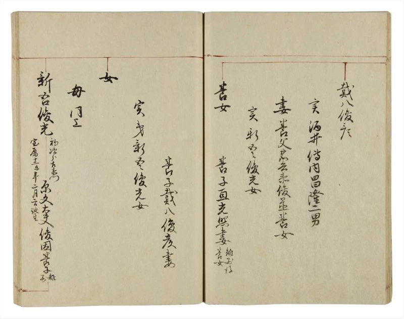 諸士系譜　巻之36　は之部4 - ページ 25