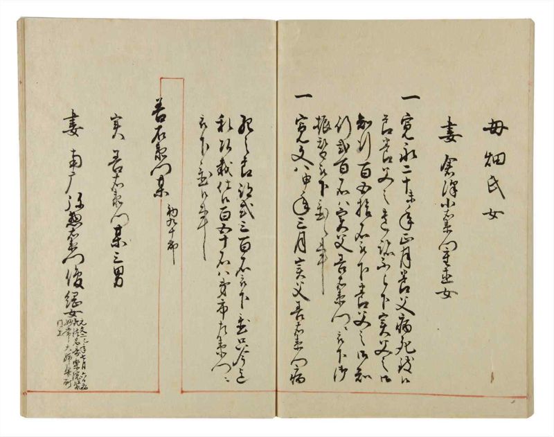 諸士系譜　巻之38　は之部6 - ページ 66