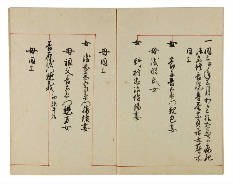 諸士系譜　巻之38　は之部6 - ページ 74