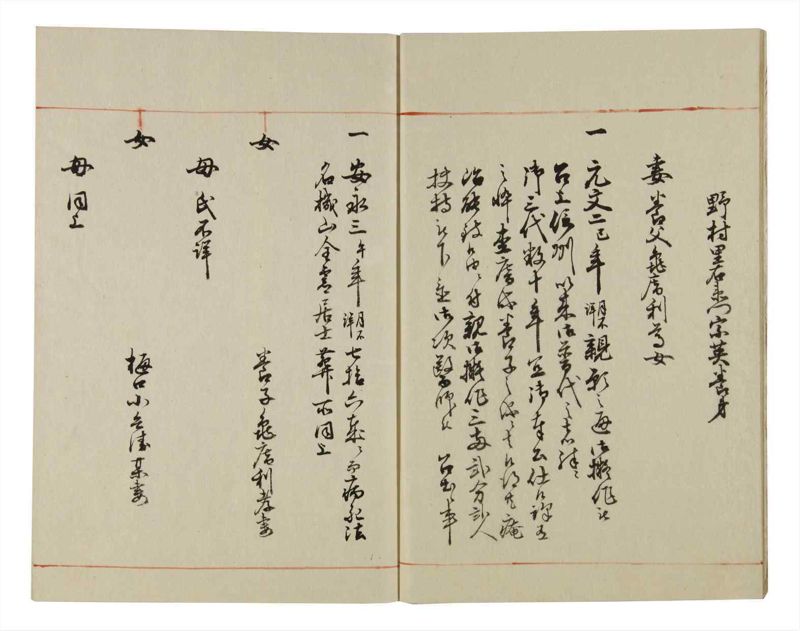 諸士系譜　巻之39　は之部7 - ページ 6