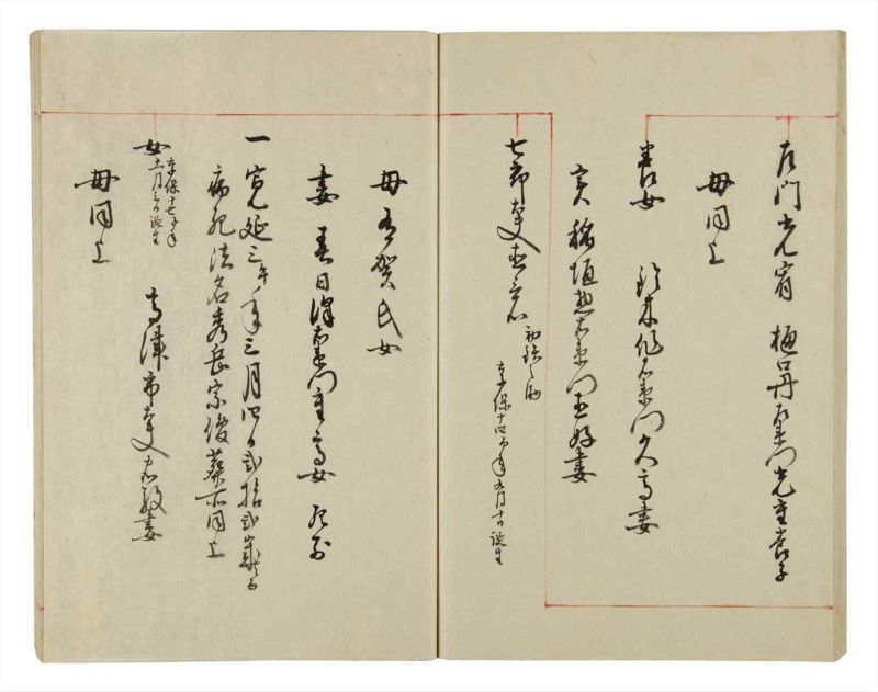 諸士系譜　巻之40　は之部8 - ページ 62