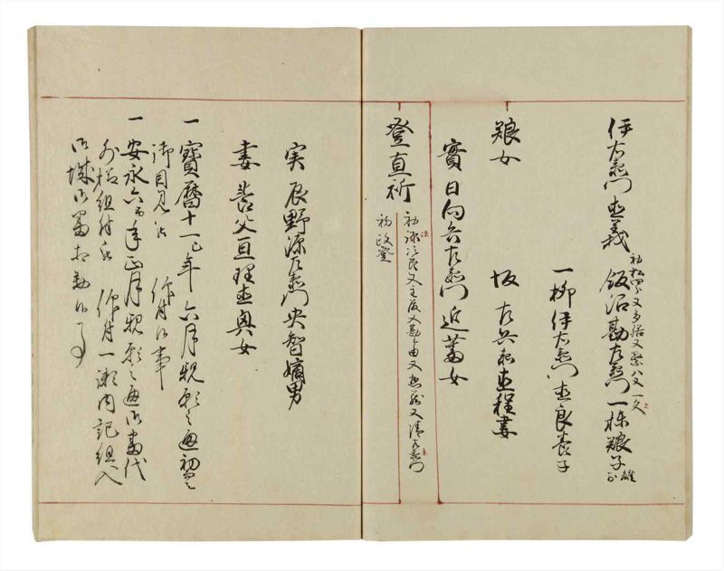 諸士系譜　巻之42　は之部10 - ページ 88