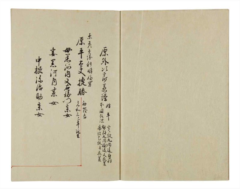 諸士系譜　巻之43　は之部11 - ページ 4