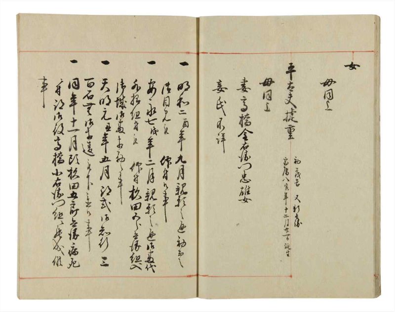 諸士系譜　巻之43　は之部11 - ページ 20