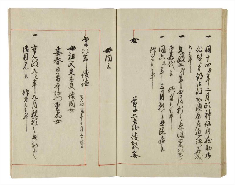 諸士系譜　巻之43　は之部11 - ページ 58
