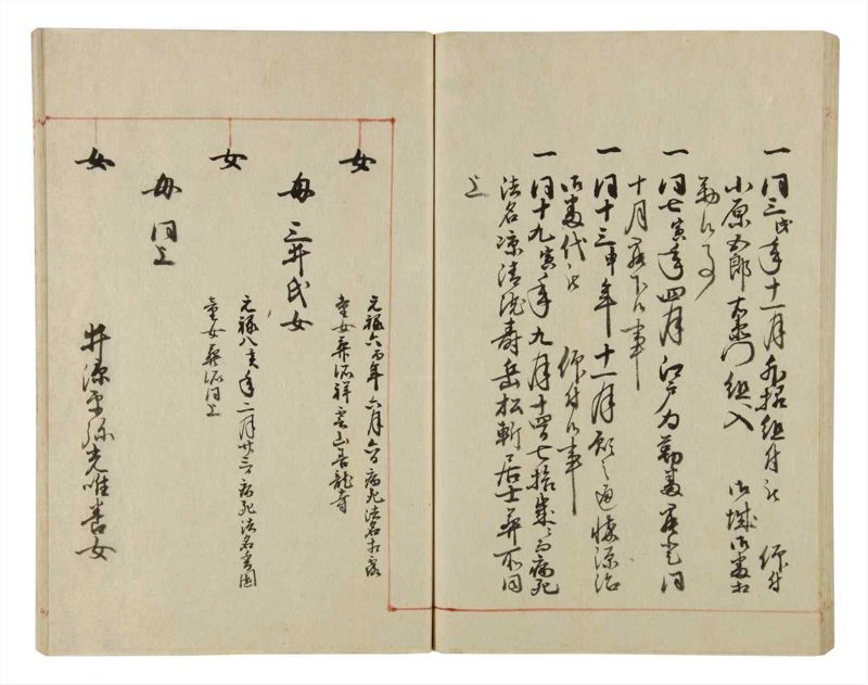 諸士系譜　巻之43　は之部11 - ページ 72