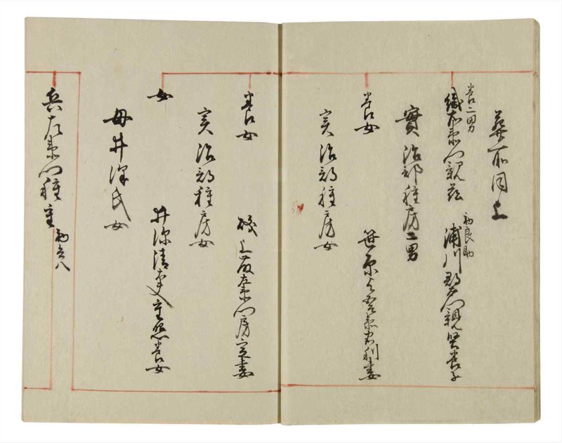 諸士系譜　巻之44　は之部12 - ページ 16