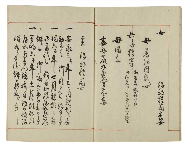諸士系譜　巻之44　は之部12 - ページ 20