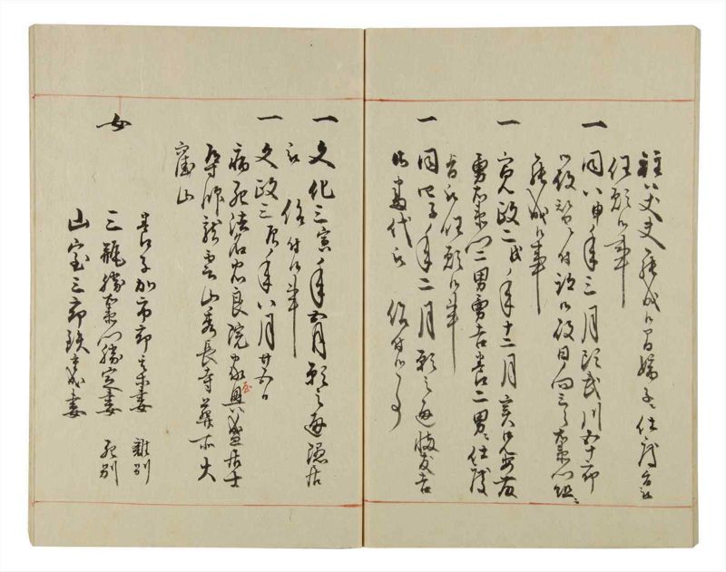 諸士系譜　巻之44　は之部12 - ページ 53