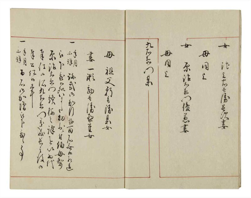 諸士系譜　巻之45　は之部13 - ページ 9