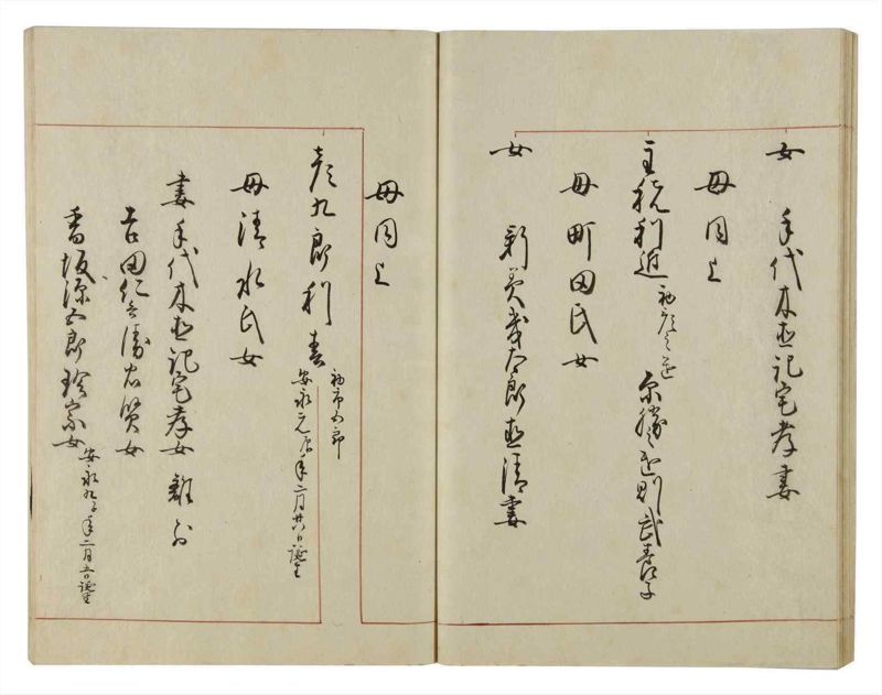 諸士系譜　巻之45　は之部13 - ページ 42