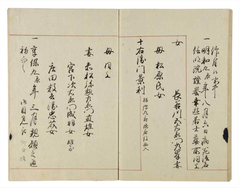 諸士系譜　巻之45　は之部13 - ページ 56