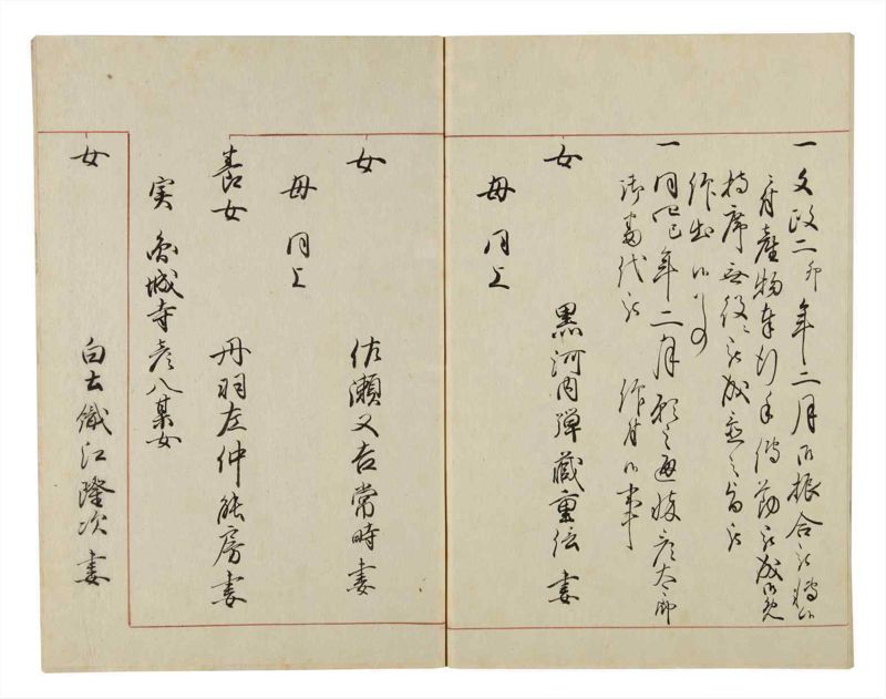 諸士系譜　巻之45　は之部13 - ページ 69