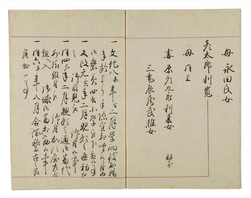諸士系譜　巻之45　は之部13 - ページ 70
