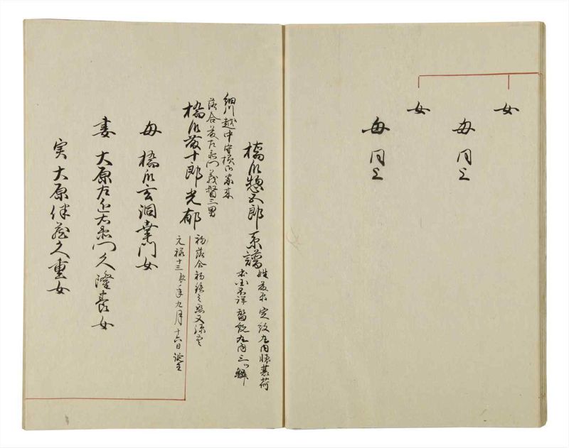 諸士系譜　巻之46　は之部14 - ページ 21