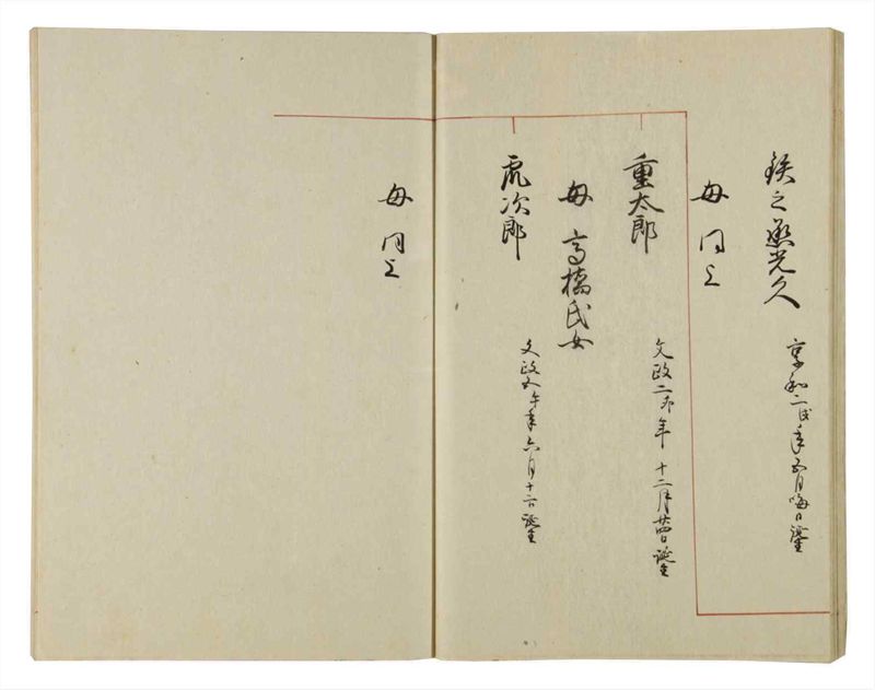 諸士系譜　巻之46　は之部14 - ページ 35