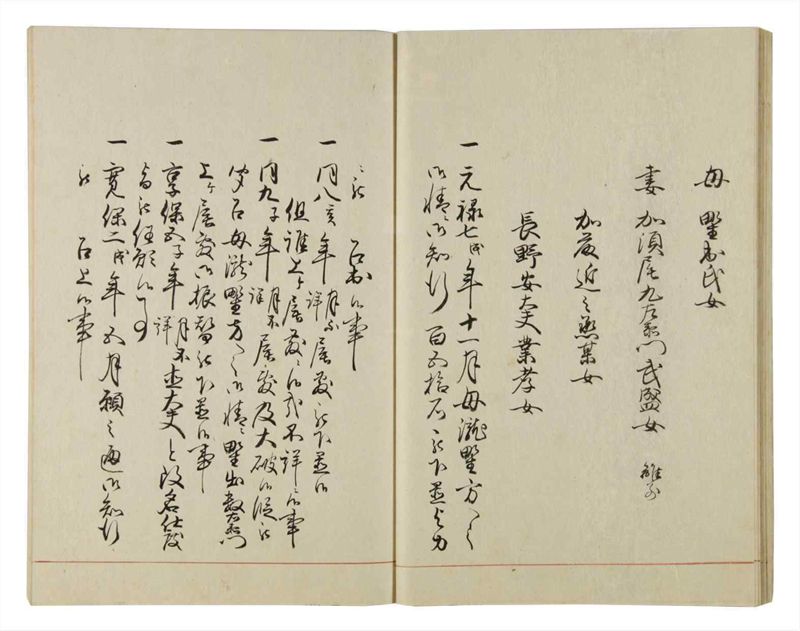 諸士系譜　巻之46　は之部14 - ページ 38