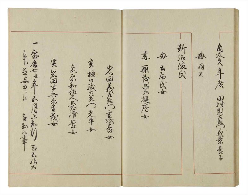 諸士系譜　巻之46　は之部14 - ページ 40