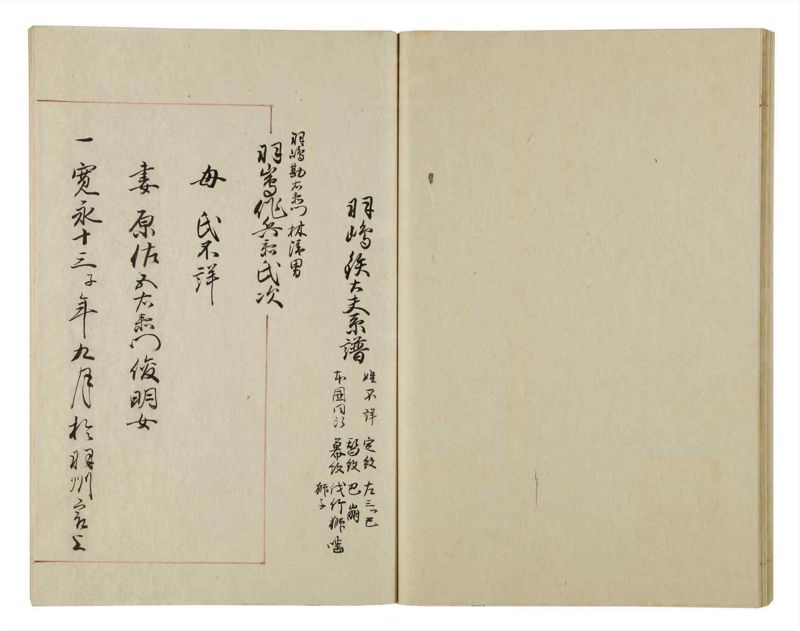 諸士系譜　巻之46　は之部14 - ページ 52