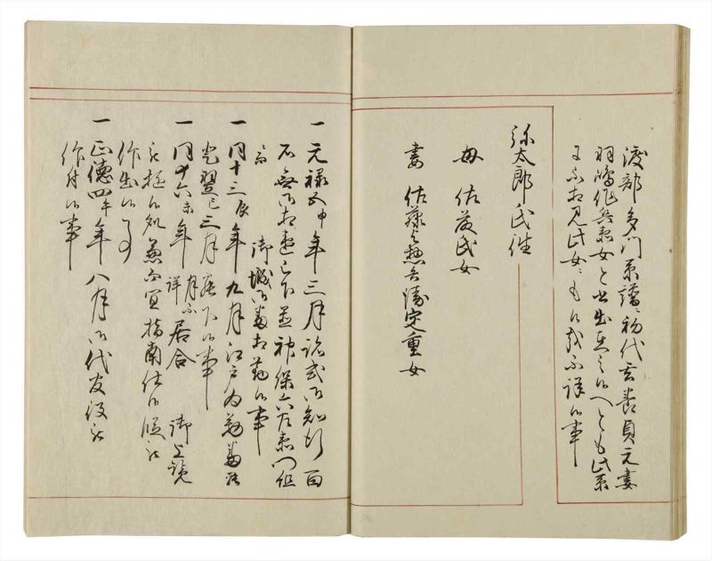 諸士系譜　巻之46　は之部14 - ページ 57
