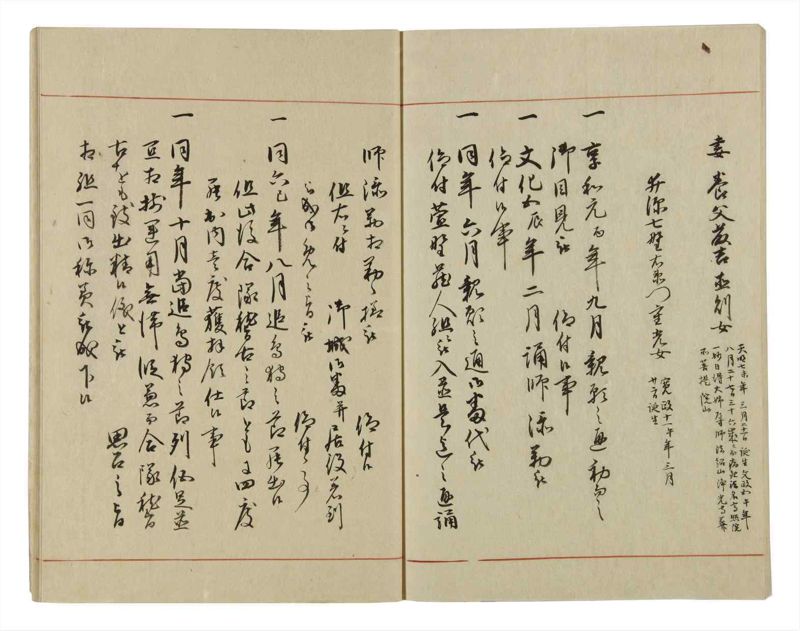 諸士系譜　巻之47　は之部15 - ページ 48