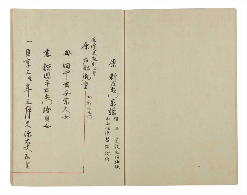 諸士系譜　巻之47　は之部15 - ページ 51