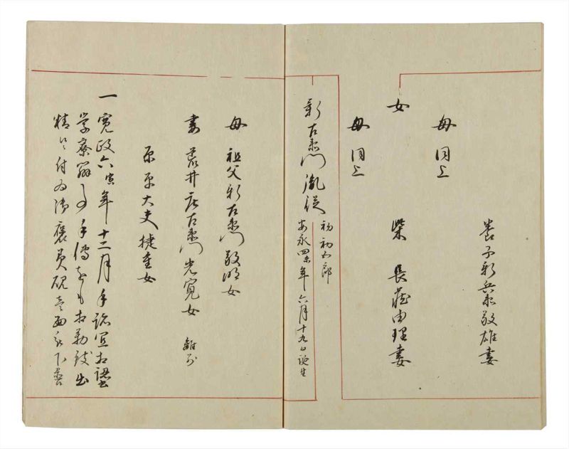 諸士系譜　巻之47　は之部15 - ページ 61