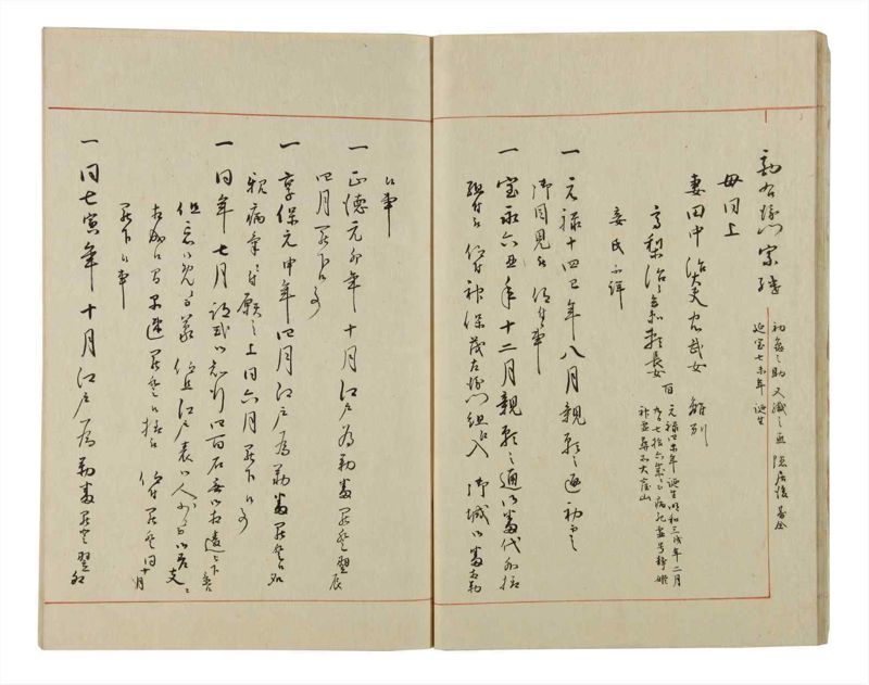 諸士系譜　巻之50　に之部1 - ページ 19