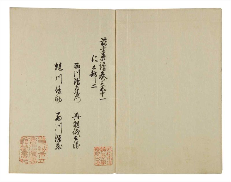 諸士系譜　巻之51　に之部2 - ページ 3