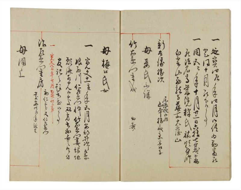 諸士系譜　巻之51　に之部2 - ページ 6